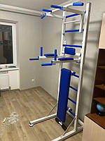 Домашній спортивний куточок шведська стінка з турником брусами лава для жиму для дітей та дорослих