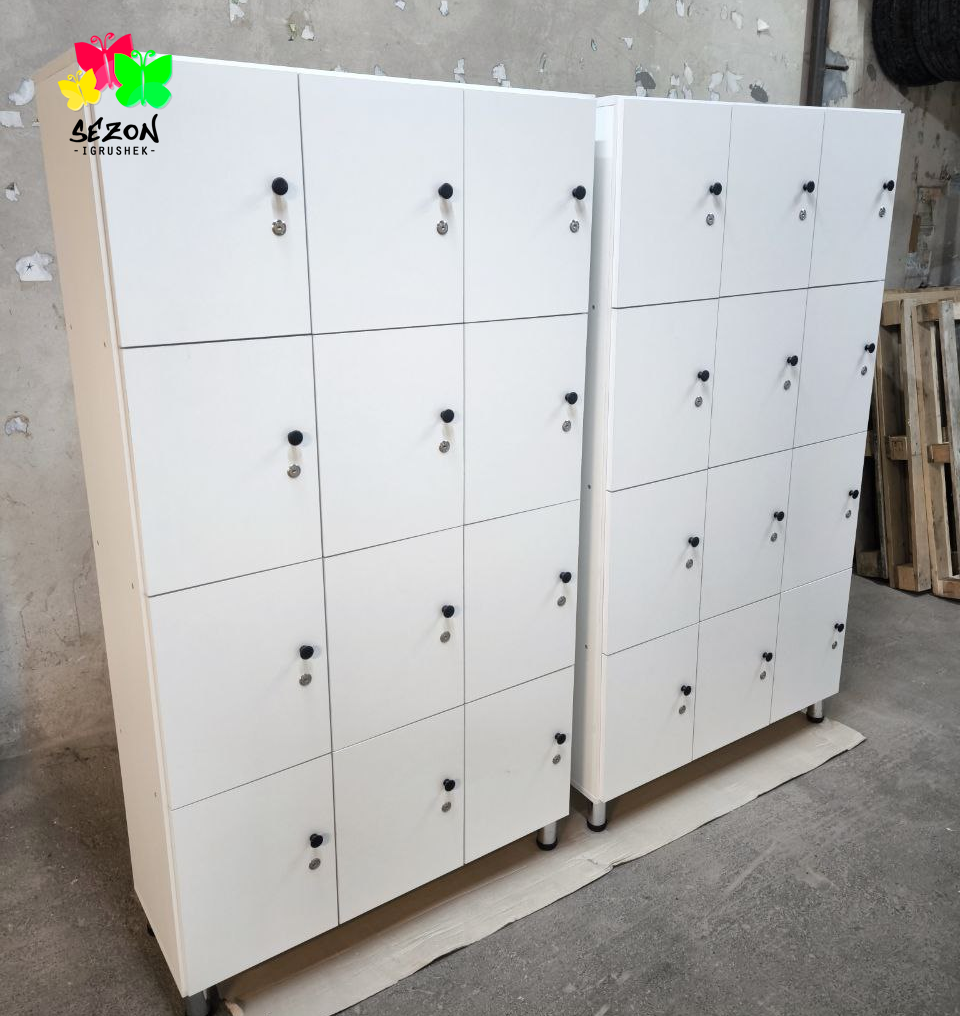 Шафа універсальна в установах, спортзал LOCKER Локер 12 комірок 918х370х1590 ST-208-1