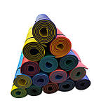 Килимок туристичний, фіолетово-сірий, т. 15 мм, розмір 60х180 см, виробник Україна, TERMOIZOL®, фото 3