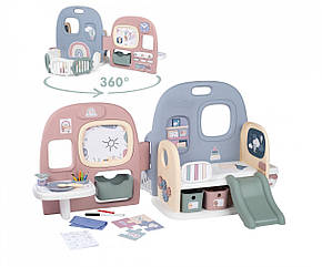 Ігровий центр Smoby Toys Baby Care Дитячий центр по догляду за лялькою 5 в 1 з аксес. 240307