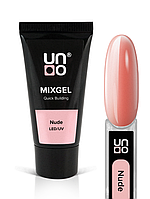 Полиакриловый гель Mixgel 30 мл, для наращивания и укрепления ногтей Nude