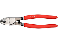Ножиці для кабелю YATO : Ø=7 мм, l=210 мм [6/60]