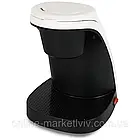 Кавоварка крапельна на дві чашки 450W, LEM-0620, Білий / Електрична побутова кавоварка / Електрокавоварка, фото 9