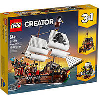 Конструктор LEGO Creator Пиратский корабль 1262 детали (31109)