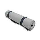 Туристичний сірий килимок(каремат) під спальний мішок, фото 3