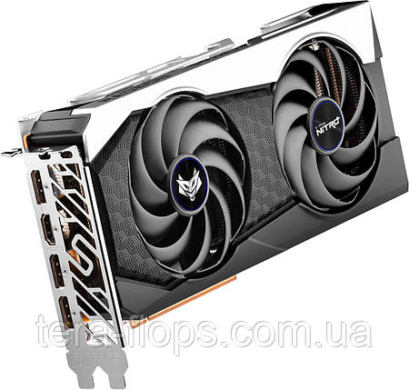 Відеокарта AMD Radeon RX 6600 XT 8GB Sapphire Nitro+ (11309-01) Б/В (TF), фото 2