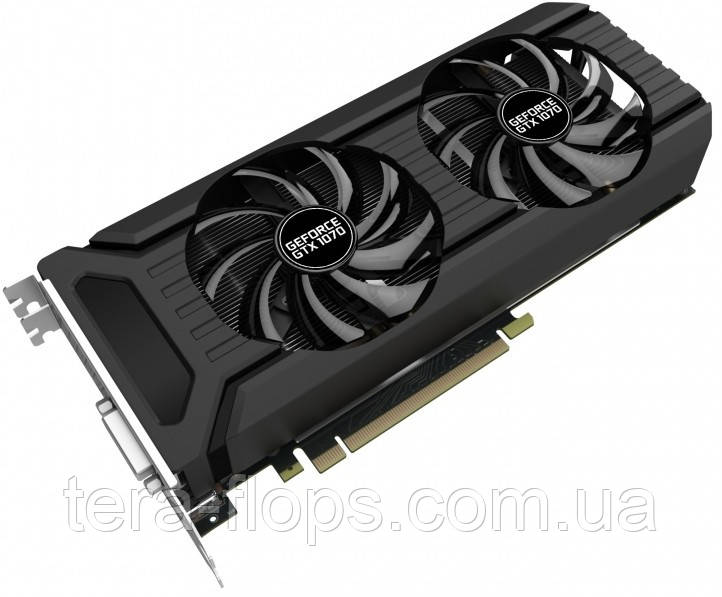 Відеокарта GeForce GTX 1070 8GB Palit Dual (NE51070015P2-1043D) Б/В (TF)