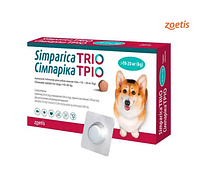 Симпарика ТРИО 10,1-20 кг Жевательная таблетка для собак (табл)