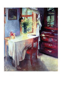 Листівка Українське мистецтво - Інтер'єр влітку