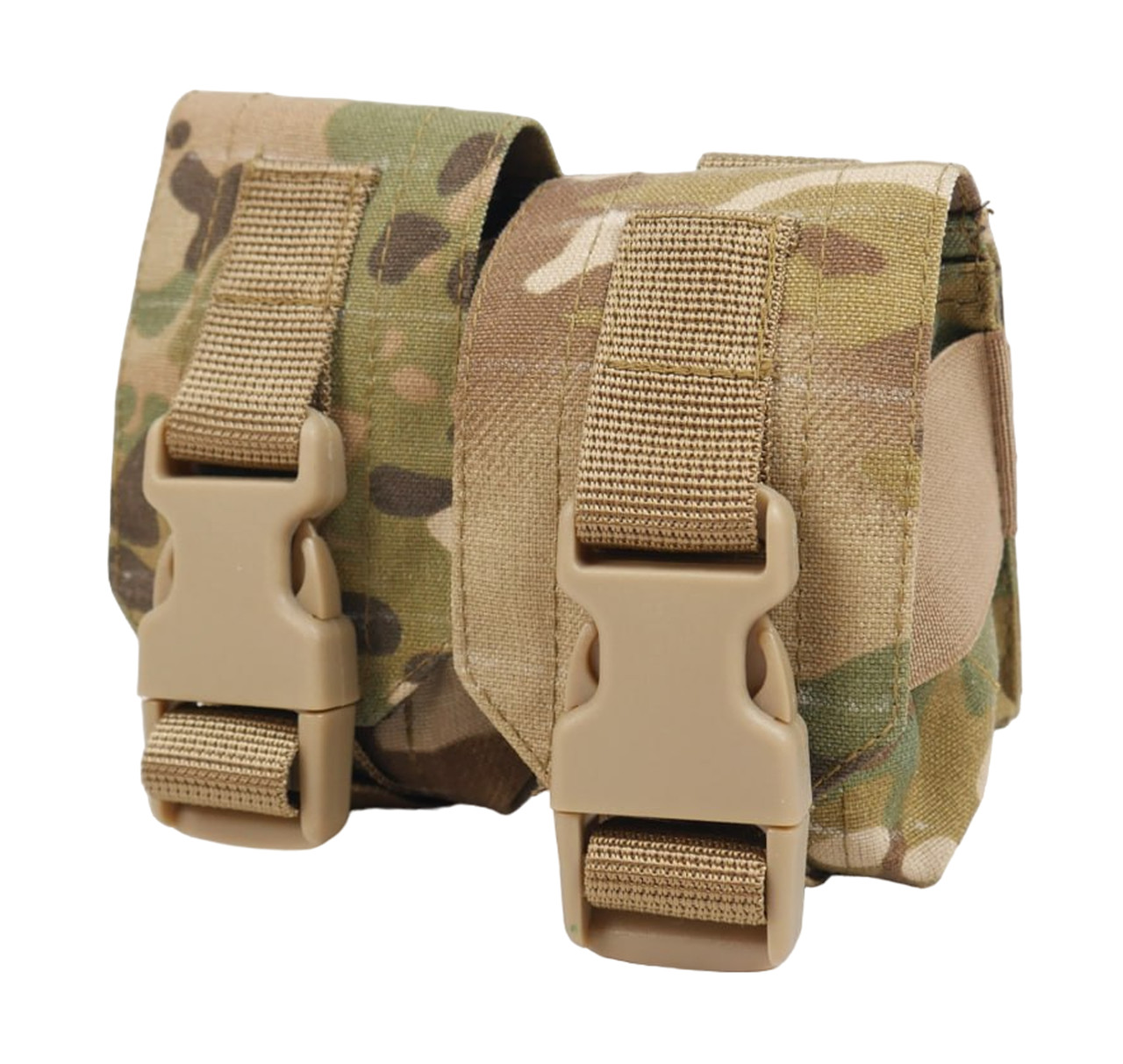 Тактичний підсумок під 2 гранати KIBORG GU Double Mag Pouch Multicam