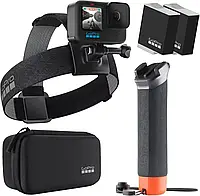 Екшн-камера GoPro HERO 12 Black + Enduro + Head Strap+Handler Floating