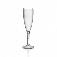 Бокал для шампанского 180 мл из поликарбоната матовый GastroPlast GC--0030F