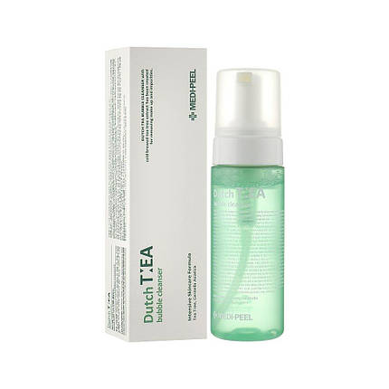 Пінка-мус із чайним деревом Medi-Peel Dutch Tea Bubble Cleanser 160 мл, фото 1