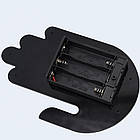 Підсвічування на авто LED-долоня + Подарунок Ароматизатор Вертоліт / Рука на машину для жестів / Світлодіодна рука, фото 5