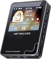 HIFIWALKER H2 Touch, MP3-плеєр із високою роздільною здатністю з Bluetooth, DSD Lossless FLAC, з картою пам'яті 64 ГБ,