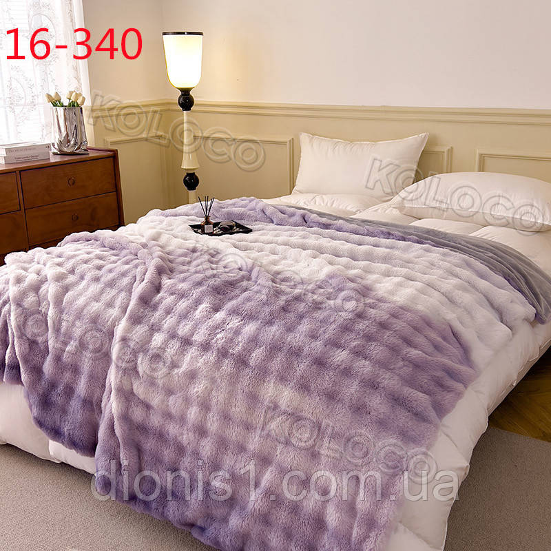 Плед Шиншила щільний 3Д 210х230, фото 1