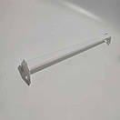 Поперечина в  рейку овальна  90 см  біла , сіра навесна, фото 5