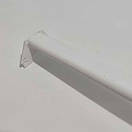 Поперечина в  рейку овальна  90 см  біла , сіра навесна, фото 7