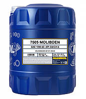 Моторна олива з молібденом напівсинтетика 10W40 Molibden 7505 20Л