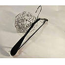 Вішачки плечики силіконові  металеві з гачками і перекладиною 42 см, фото 2