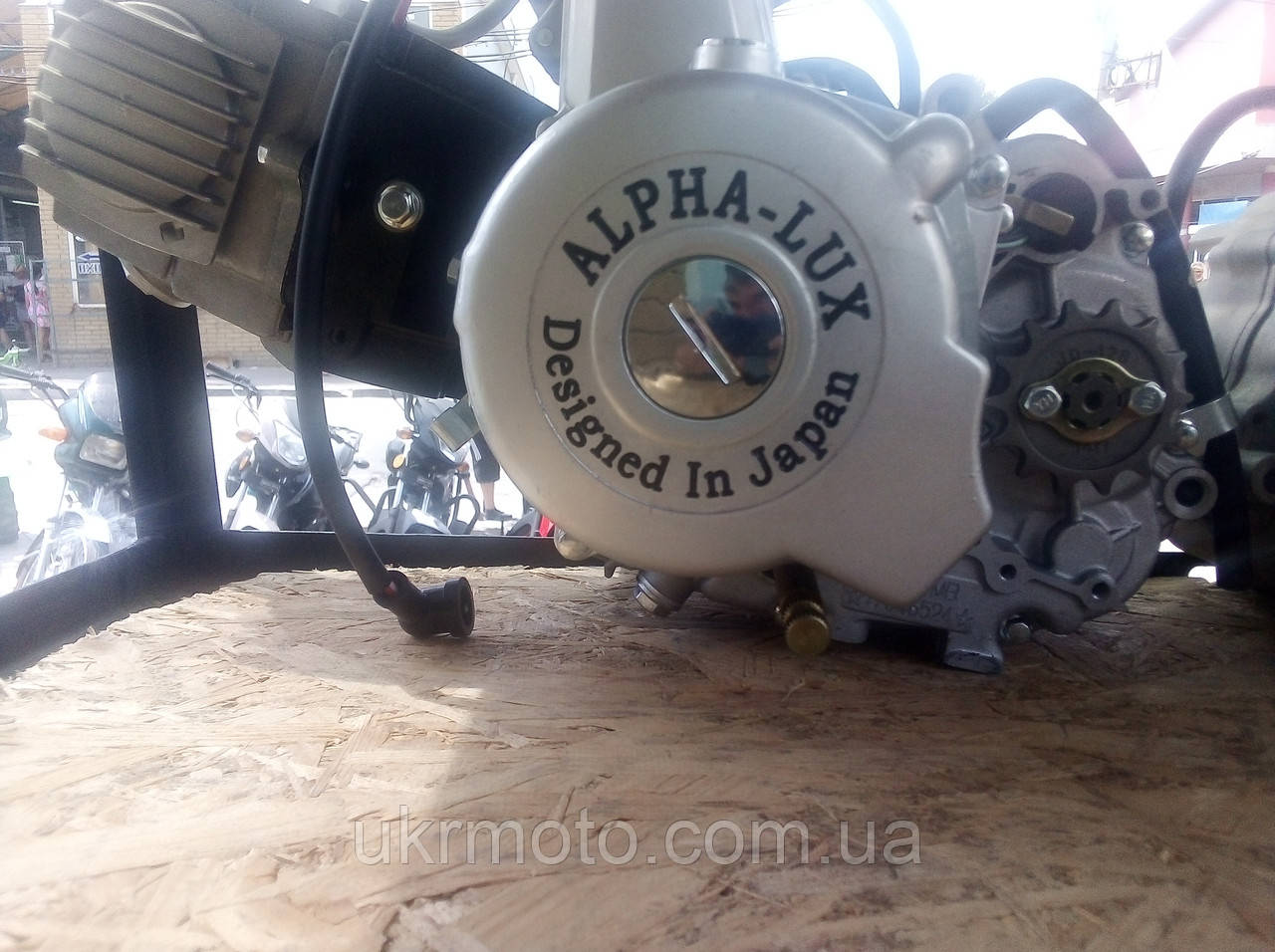 Двигун МОПЕД ДЕЛЬТА,АЛЬФА 110 СМ3 МЕХАНІКА, фото 1