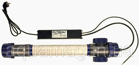 УФ-стерилізатор Filtreau UV-С Compact 40 Вт корпус алюміній. для ставка, водойми, узв, ставка, озера, фото 3
