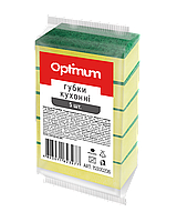 /Губка кухонна OPTIMUM 5 шт./пач. (98 шт./ясть) PRO SERVICE