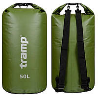 Гермомешок Tramp TRA-068 PVC (Olive), 50 л