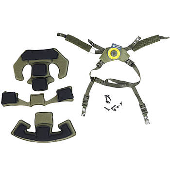 Підвісна система + подушки для шолому Team Wendy Cam Fit (R) GEN.2 Хакі