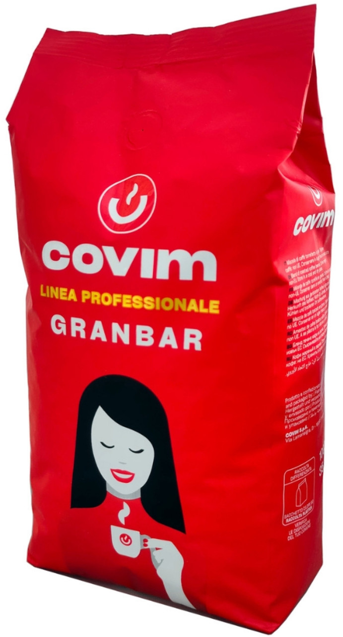 ОРИГІНАЛ! Кава в зернах Covim Gran Bar (Covim Granbar) 1кг Італія espresso life 70/30 Італія