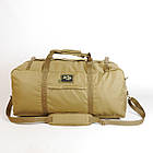 Сумка тактична Kiborg Military bag 130L Coyote, фото 4