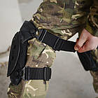 Наколінники Kiborg USA tactical чорний мультикам, фото 10