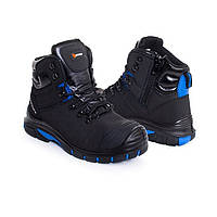 ЗАХИСНЕ ВЗУТТЯ S1, РОБОЧІ ЧОБИНКИ, ЧЕРЕЗКИ З МЕТАЛ НОШКОМ, ТИТАНОВА ПЛАСТИНА В ЧЕРЕЗКАХ