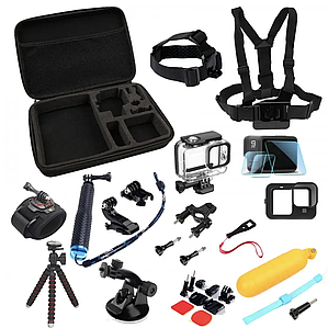 Набір кріплень і аксесуарів для GoPro 11м/ 10 / 9