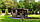 Fasssauna 4,5x2,3m aus Thermoholz mit Panoramafenstern, hergestellt von Thermowood Production, фото 6