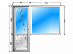 Балконний блок. Пластикові вікно + двері. Безкоштовна доставка по Вінниці.