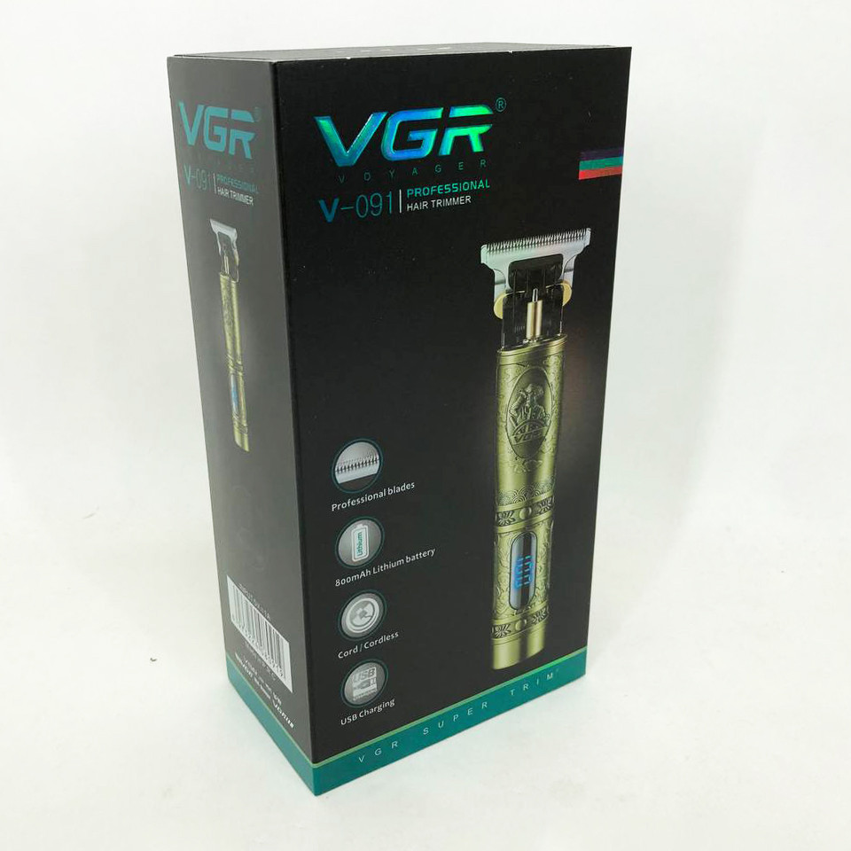 Професійна електробритва VGR V-091, Електрична машинка для стрижки, Електромашинка XK-148 для волосся
