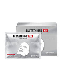 Освітлювальна ампульна маска для обличчя з глутатіоном Medi-Peel Bio Intense Glutathione White Ampoule Mask,25ml