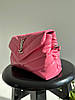 Жіноча сумка Yves Saint Laurent Pretty Bag Pink (Рожева) Сумка Крос Боді шкіра 2 відділення на ремінці YSL, фото 4