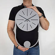 Настінний годинник Balance Gray (сірий), фото 5