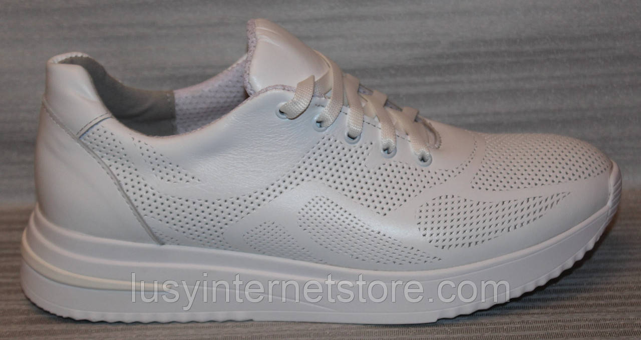 Кросівки шкіряні жіночі від виробника модель МР23-108, фото 1