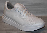 Кросівки шкіряні жіночі від виробника модель МР23-108, фото 2