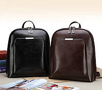 Женский классический рюкзак эко кожа Черный(VS)