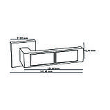 Дверна ручка ORO&ORO 203-13E Black Glass, фото 4