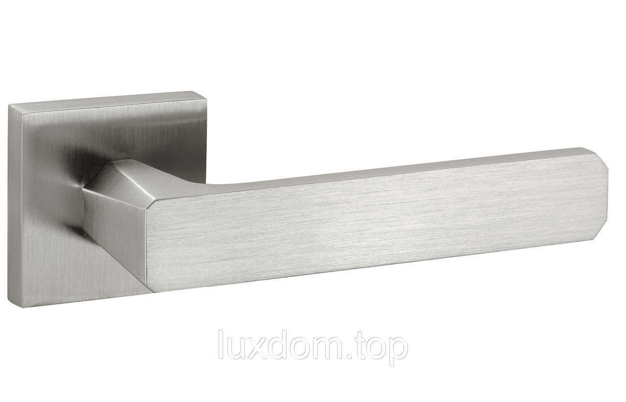 Італійська дверна ручка ORO&ORO 108-15E SCH матовий хром, фото 1