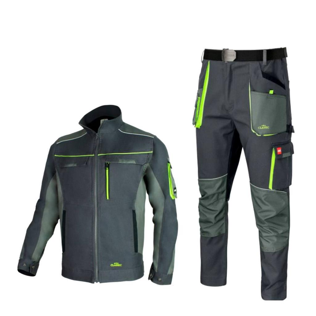 Комплект робоча куртка та штани,захисна роба,спецювання для роботи,форма ArtMaster Польща Classic Stretch Slim, фото 1