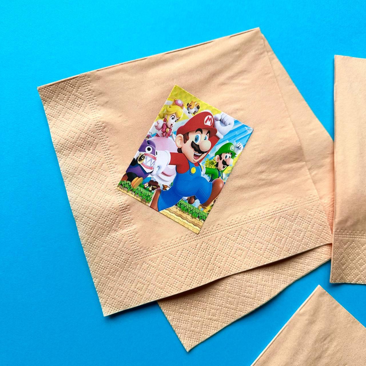 "Маріо" - Серветки, фото 1