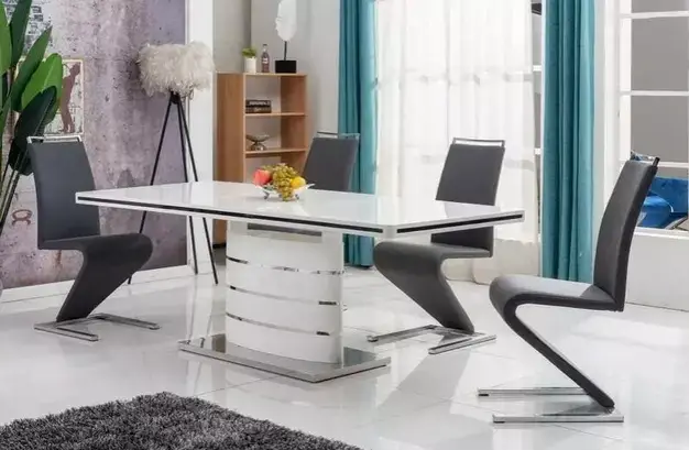 Стіл обідній в сучасному стилі Odessa Accord, колір білий, фото 1