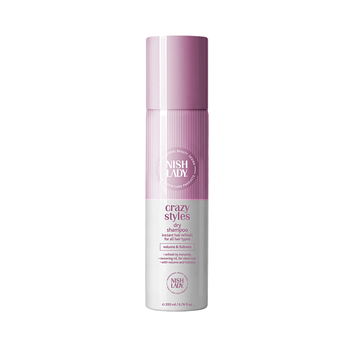 Сухий шампунь для волосся NishLady Dry Shampoo Crazy Styles 200мл