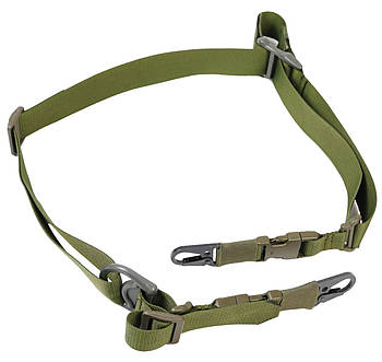 Ремінь 2-точковий Kiborg Gun Sling G-2 з пряжкою швидкого регулювання Triple-X Olive